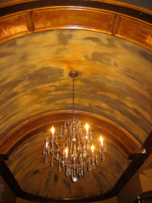 Variegated Prism Barrel Ceiling