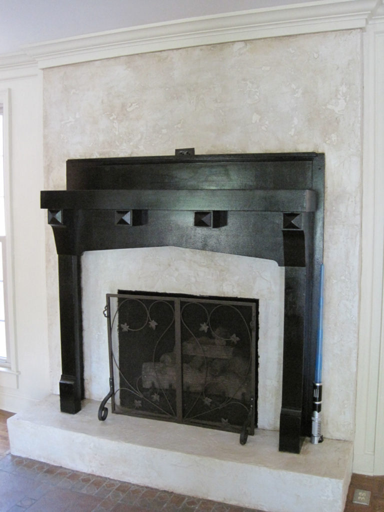 Painted Fireplace by Bella Tucker Decorative Finishes