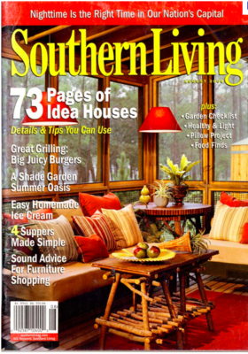 Southern Living Magazine Idea House Cover