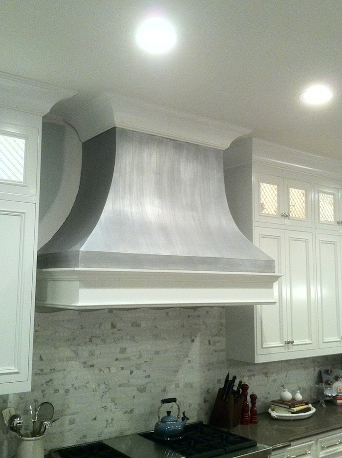 Faux Pewter Hood by Bella Tucker Decorative Finishes