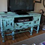 Painted buffet by Bella Tucker Decorative Finishes