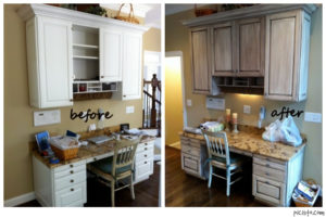 Melamine Painted Cabinets