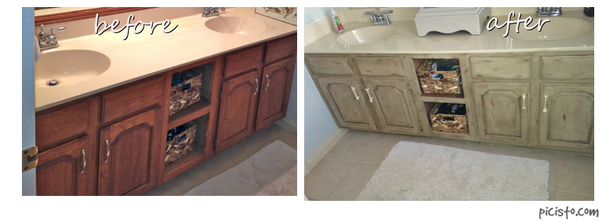 tucker vanity before and after