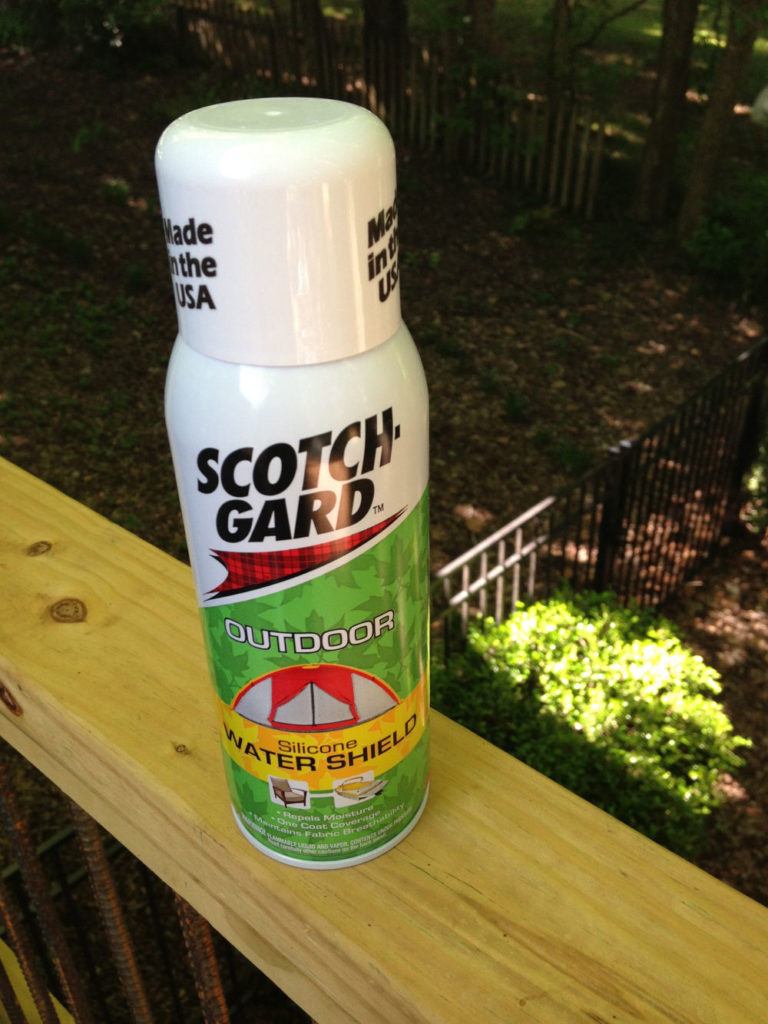 Scotch Guard for Outdoor Fabric