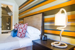 HGTV Smart Home Painted Striped Wall