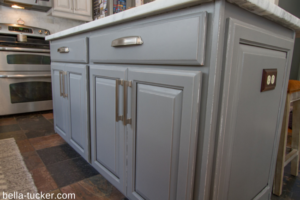 Glazed Gray Cabinets- Bella Tucker Decorative Finishes