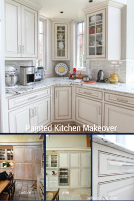Painted kitchen cabinets - Bella Tucker decorative finishes