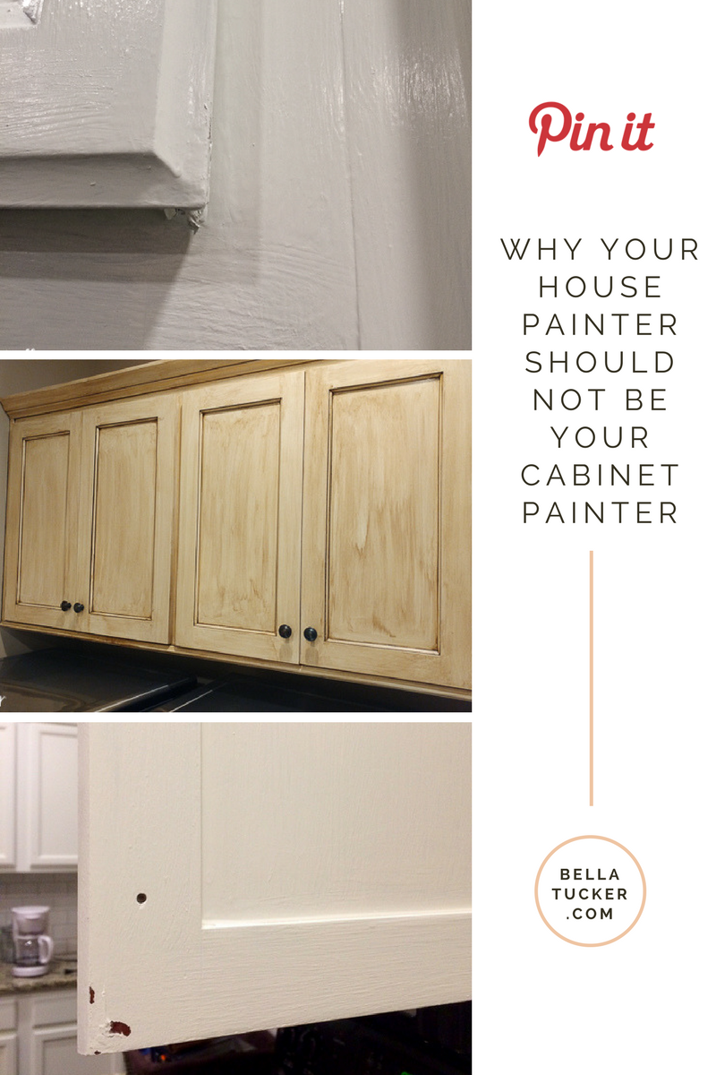 why your house painter should not be your cabinet painter