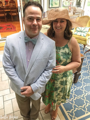 brooks and dana tucker on KY Derby Day