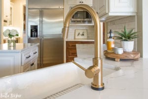 Delta Trinsic faucet in Champagne Bronze