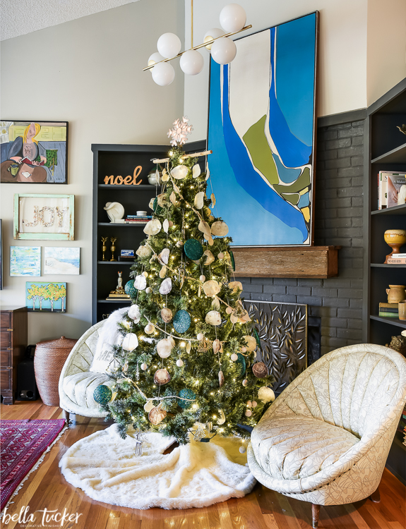 Christmas Tree and large art