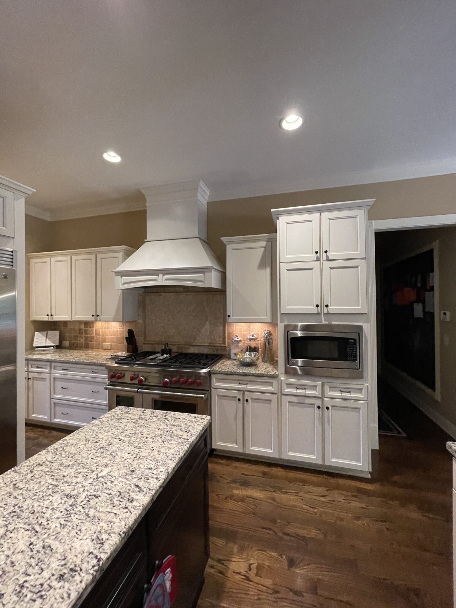 Traditional White Kitchen Remodel - Bella Tucker